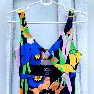 Roxy Floral One-Piece Swimsuit